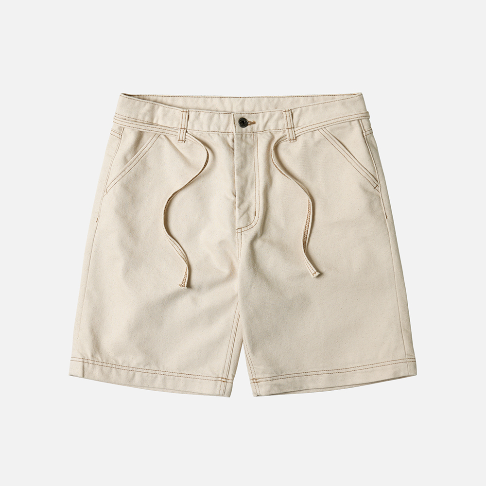 String denim shorts _ natural