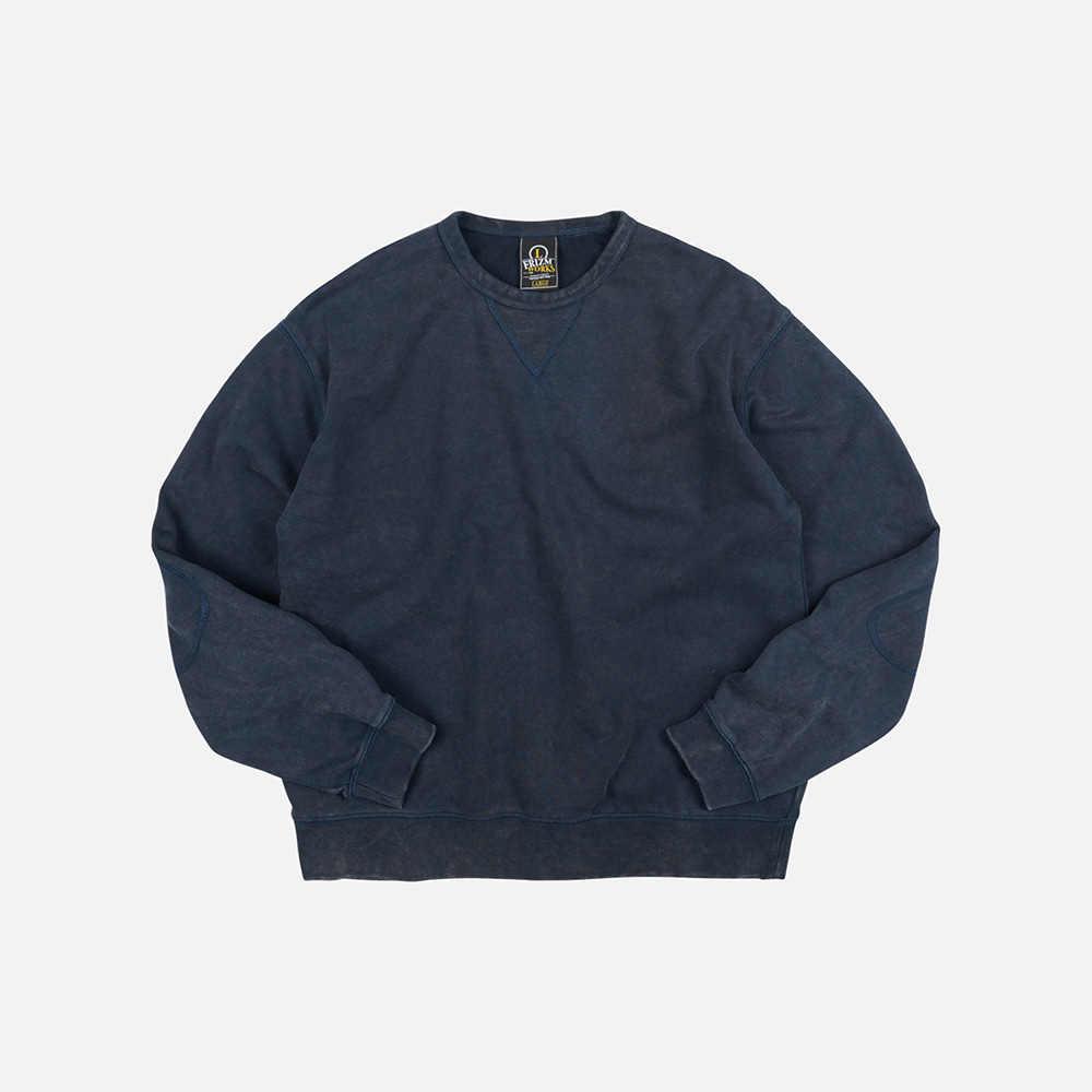 Cover stitch vintage sweatshirt _ navy