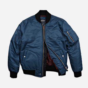 Decent MA-1 jacket _ p.blue