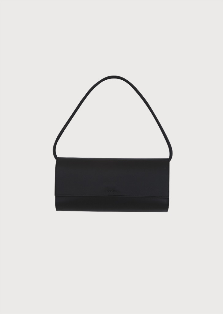 [SEASON OFF 10%] Leather Case Bag Black