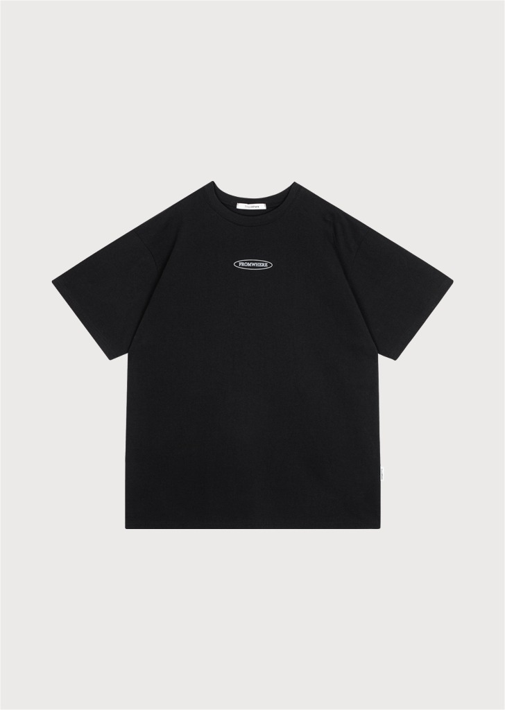 [SEASON OFF 30%] Tree Logo Boxy T-Shirt Black