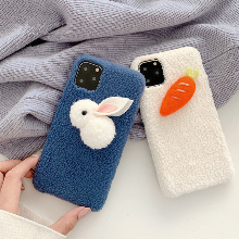 토끼당근 양털 케이스(아이폰 11 시리즈 입고완료!)