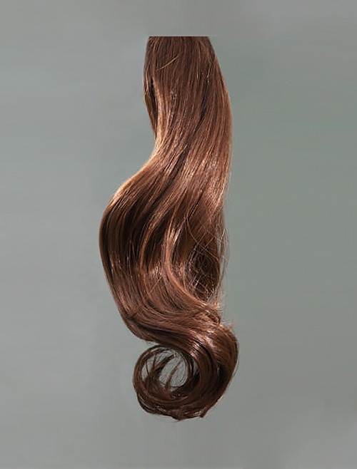 Velcro Rolling Ponytail Wig Medium Wave (Human Hair)