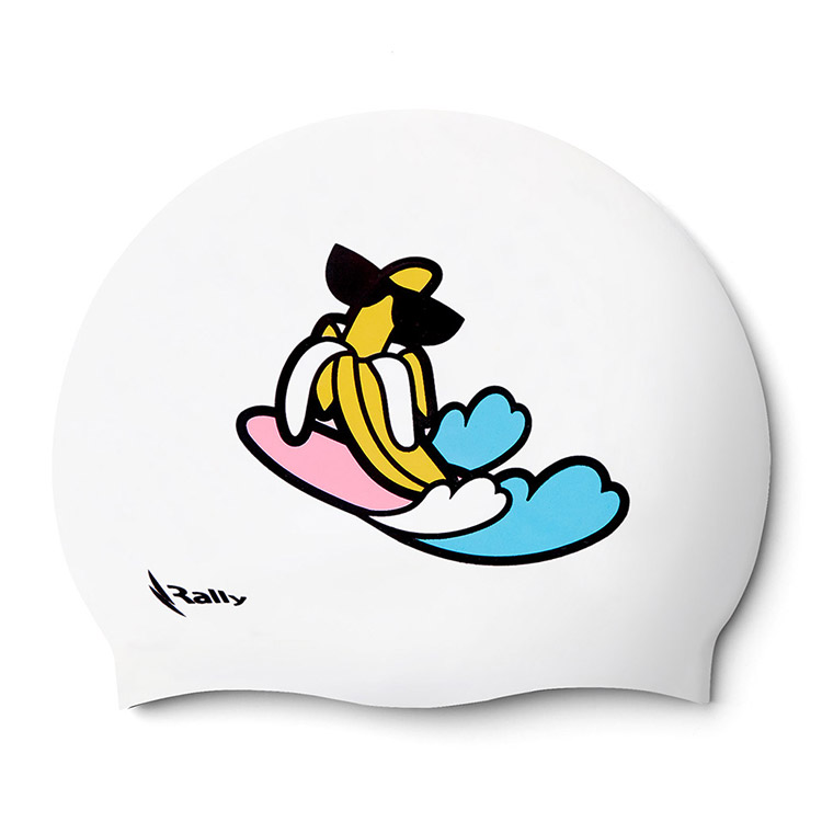 랠리 서핑 바나나 실리콘수모 화이트 [NRUC190 (WHT)]