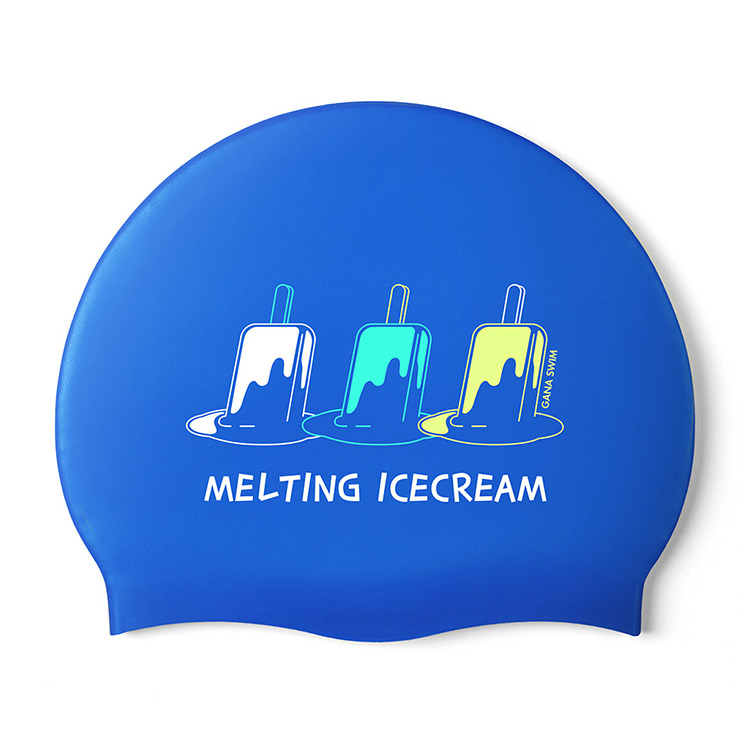 멜팅 아이스크림 단체수모 블루 (제판비무료)