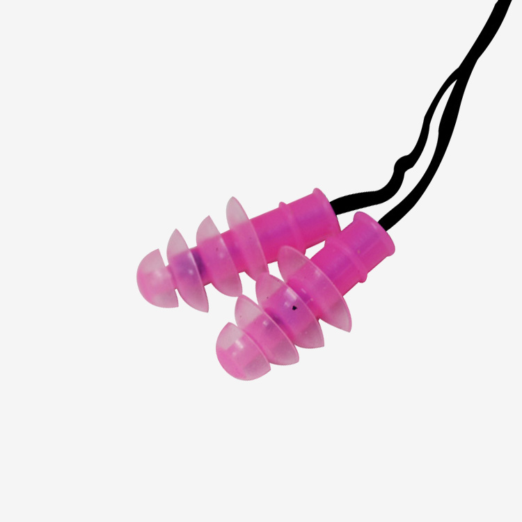 센티 실리콘 끈 귀마개 핑크 [센티 실리콘 끈 귀마개 (PNK)]