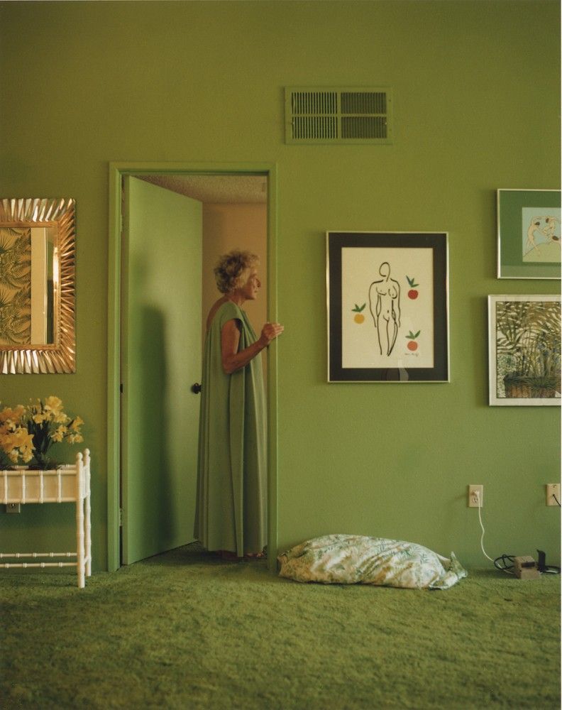 Mom in Doorway, 1992 from “Pictures From Home” by Larry Sultan