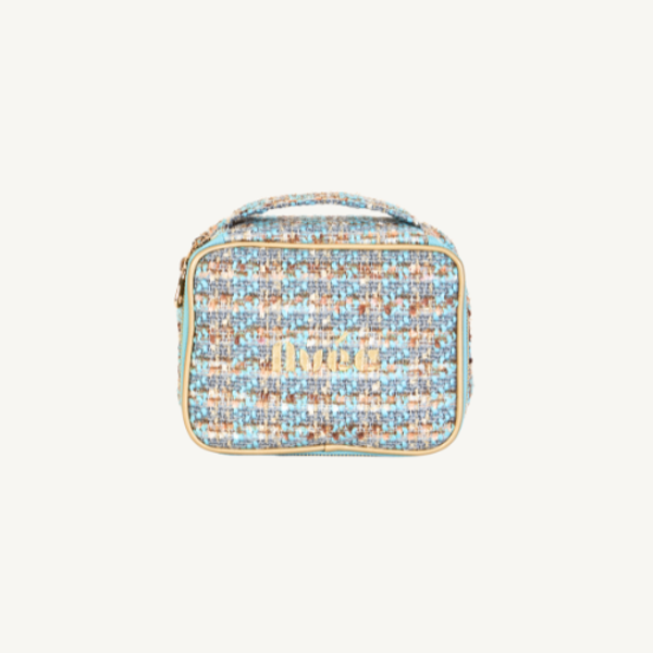 Square Pouch - Turquoise Gold