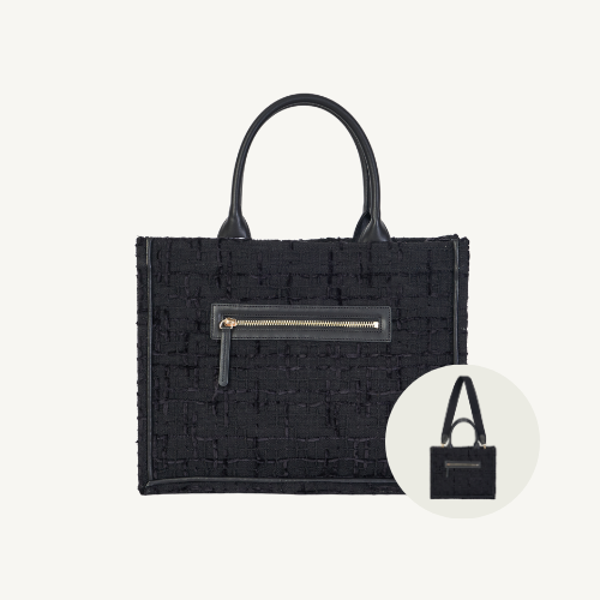 [Note Bag2] 黑色 手提包 黑色