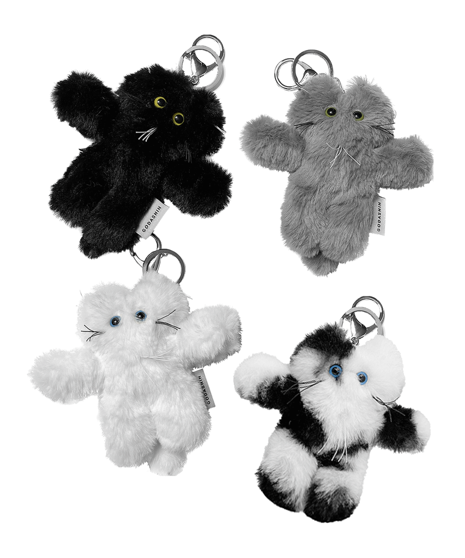 ★関税込★GODASHIN★GODASHIN Cats Keyring★キーリング★ ☆関税込☆GODASHIN☆GODASHIN Cats Keyring☆キーリング☆