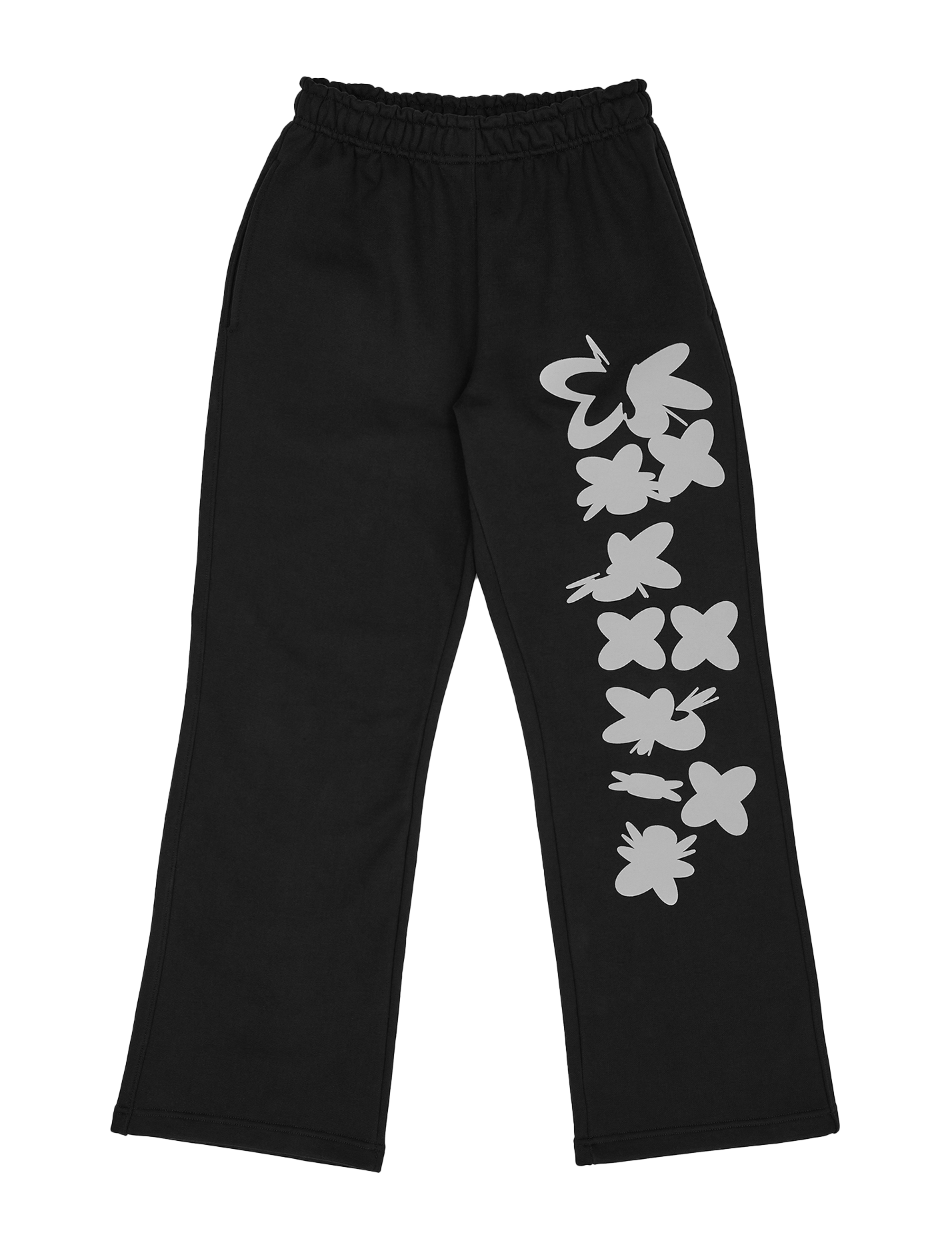 FLOWER LOGO L (BLACK  M) PANTS