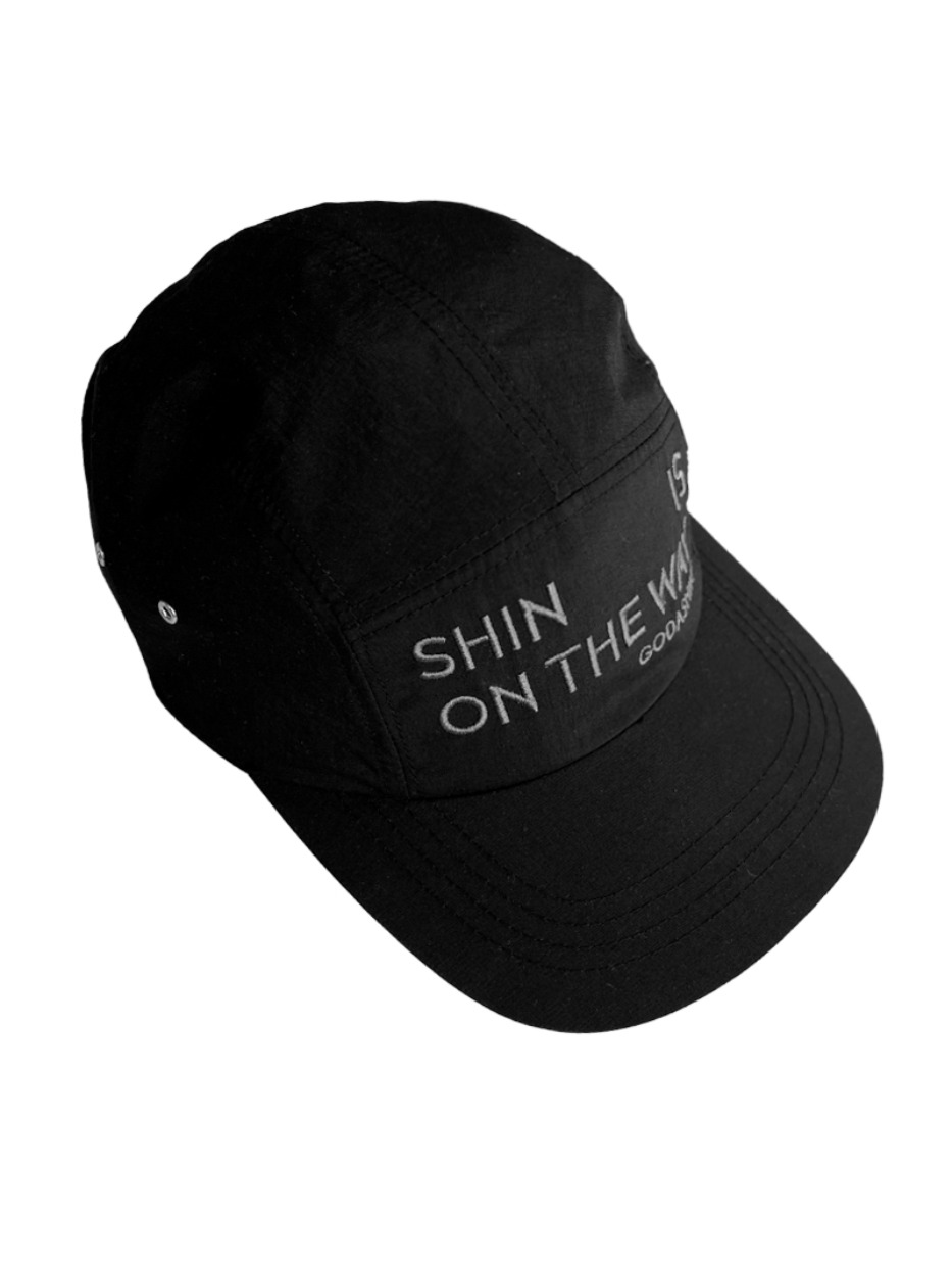 SHIN IS ON THE WAY CAMP CAP  ( BLACK )