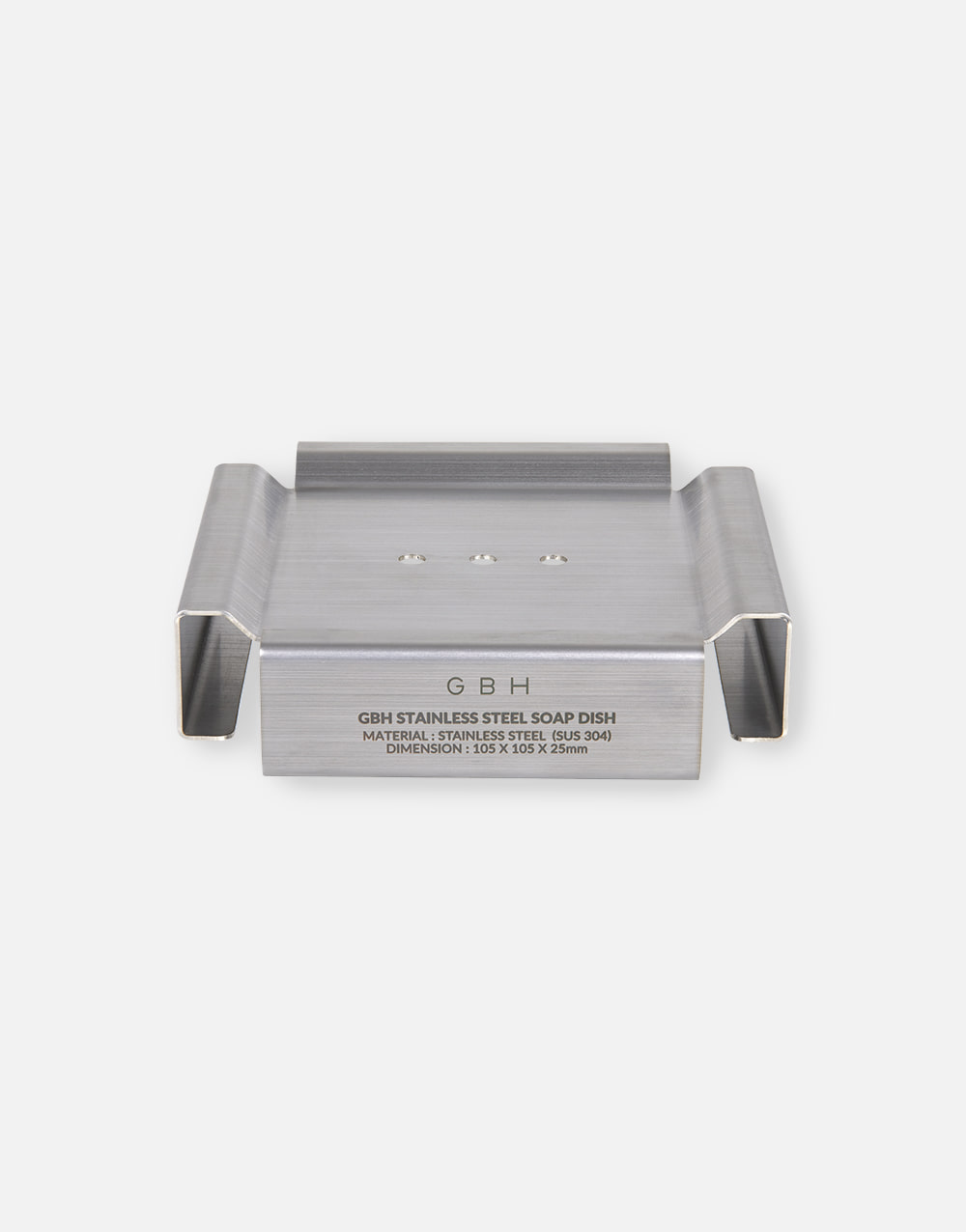 STAINLESS STEEL SOAP DISH
