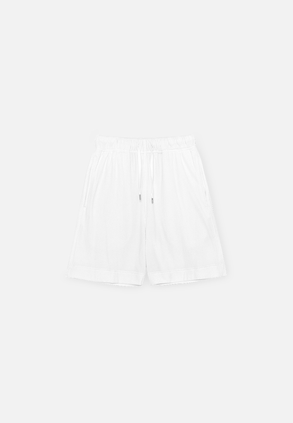 TERRY SHORT PANTS  WHITE (2 SIZE)