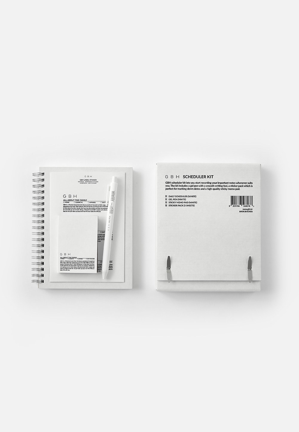 DAILY SCHEDULER KIT  (2 COLOR)