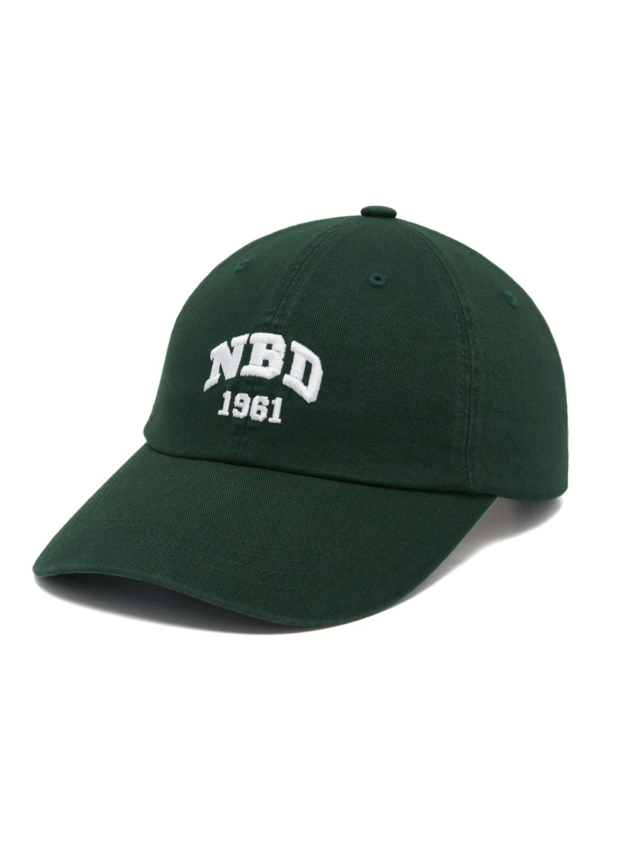 NBD New Basic Logo Ball Cap Green 네이키드블러드17 NKDB17