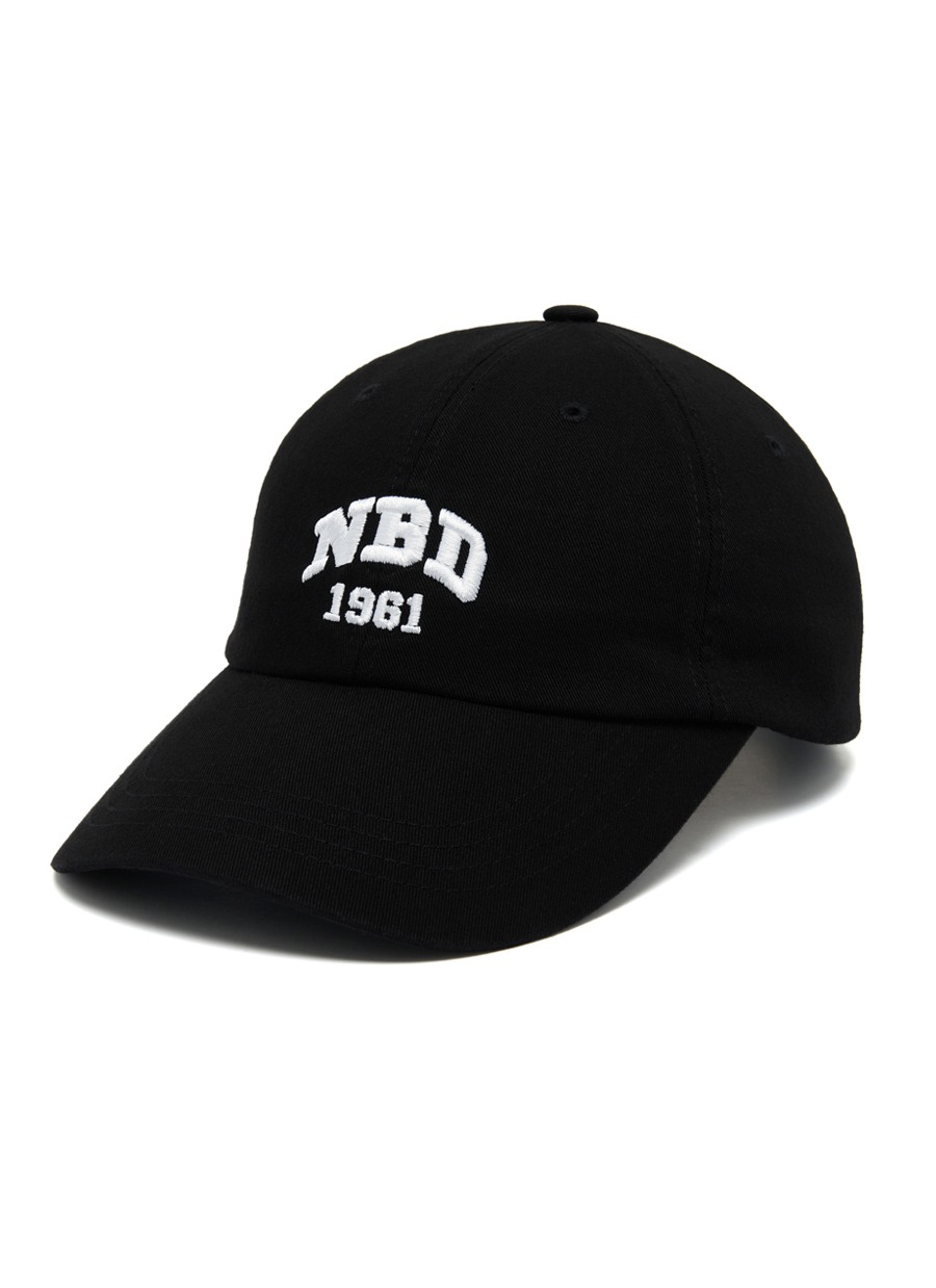 NBD New Basic Logo Ball Cap Black 네이키드블러드17 NKDB17