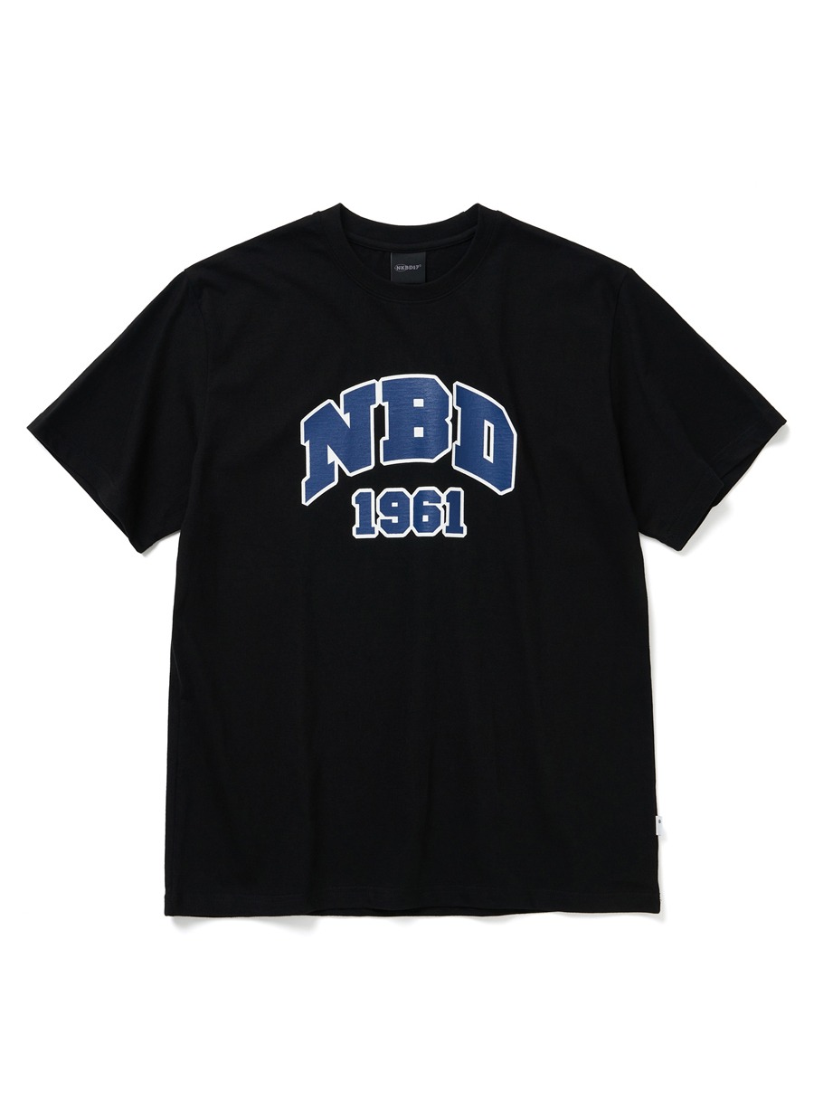 NBD Classic Logo T-shirts Black Blue 네이키드블러드17 NKDB17