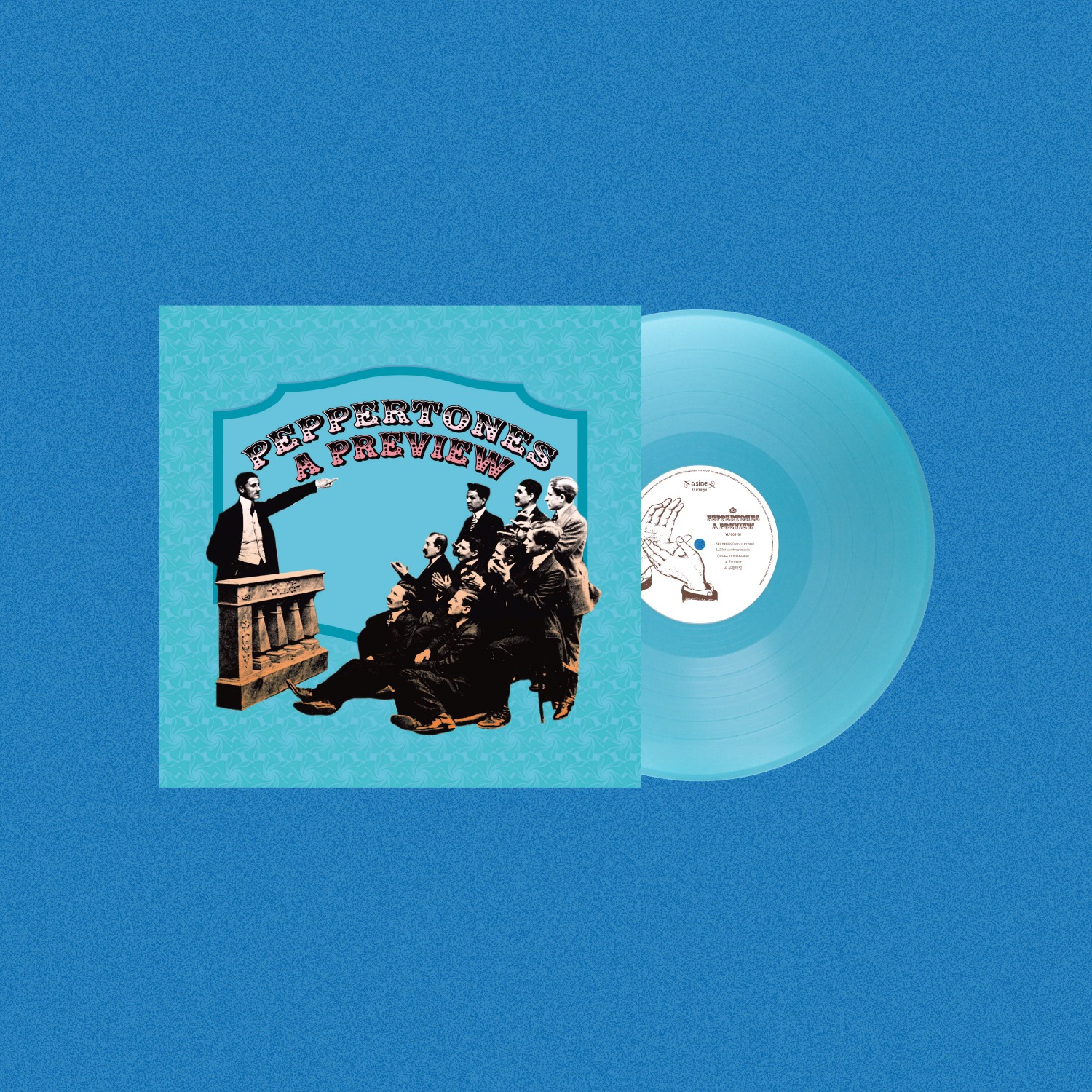 페퍼톤스(PEPPERTONES) / EP A Preview (180g Clear Sky Blue Vinyl)