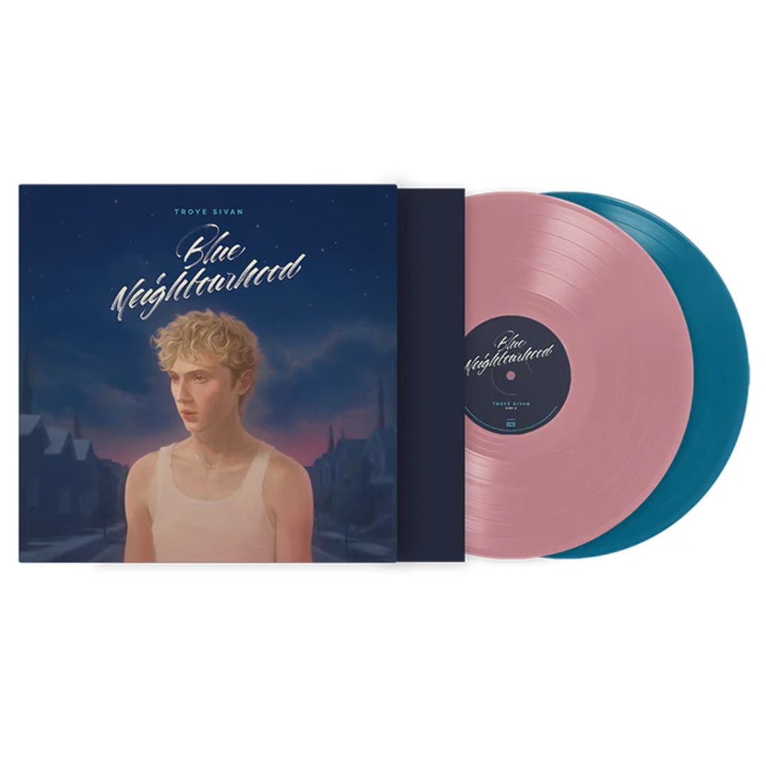Troye Sivan / Blue Neighbourhood (Blush Pink & Aqua Blue Vinyl, 2LP, 10th Anniversary Edition)