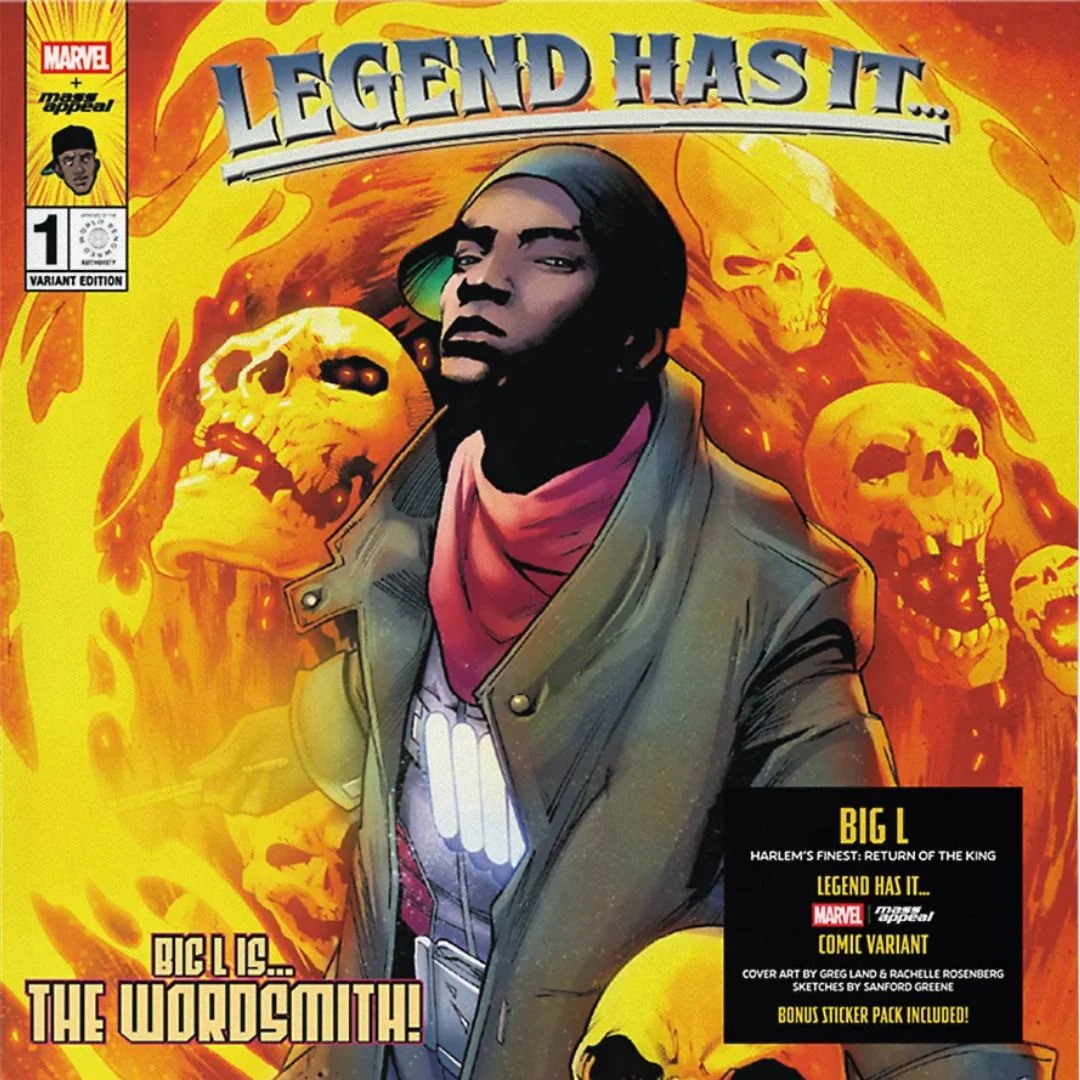 Big L / Harlem's Finest: Return Of The King (Orange Marble Vinyl, Marvel Variant Edition)
