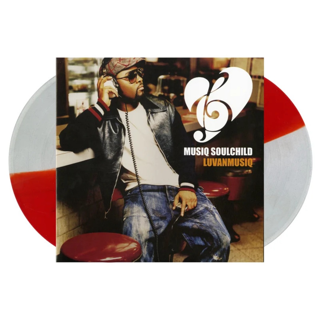 Musiq Soulchild / Luvanmusiq  (Limited Split Red & Clear Sparkled Color Vinyl, 2LP)