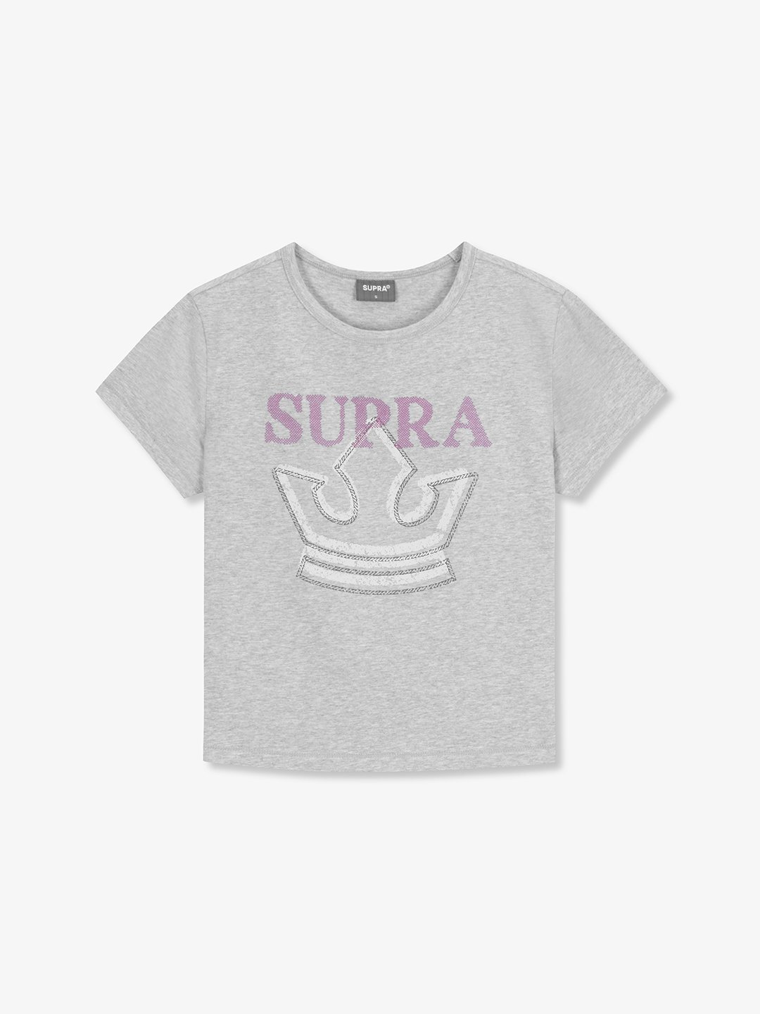 【SUPRA】(韓国) クラウンロゴ クロップ Tシャツ 59c41faab612158c1f5cfe8090c098