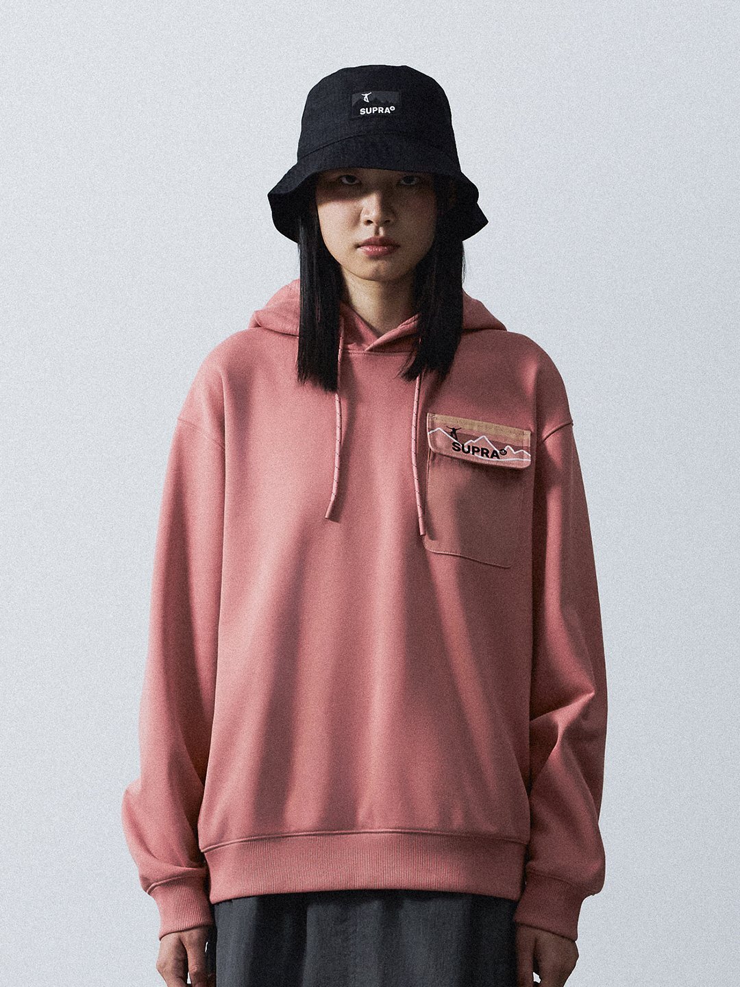 【SUPRA】 Garment Dying Crown Spray Hoodie /追跡付 HOODIE/ZIPUP - F&F Co.
