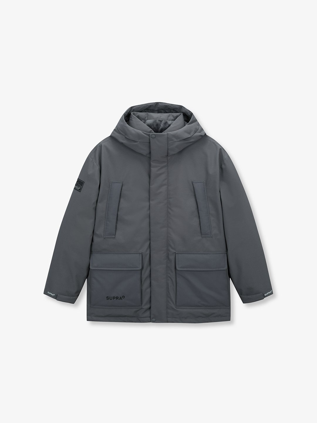 ●1993STUDIO●DUCK DOWN TRACK SHORT PUFFER JACKET 韓国人気 1993studio] Duck Down Track Short Puffer Jacket ダウン