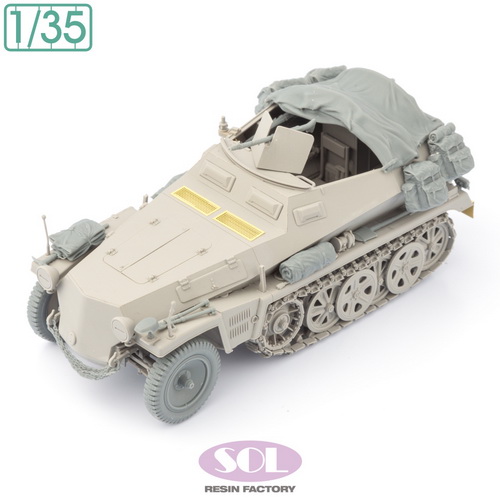 ベトナム・ダクラク産カルサイト82 点セット 1/35] MM872 Detail up set for WWII German Sd.Kfz.250/1 (for TAKOM