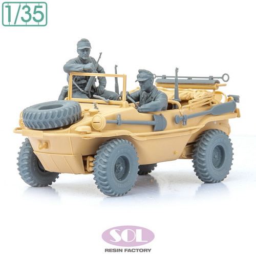 1/35] MM1020 WWII German Schwimmwagen Upgrade Kit2 (for TAMIYA) - SOLMODEL