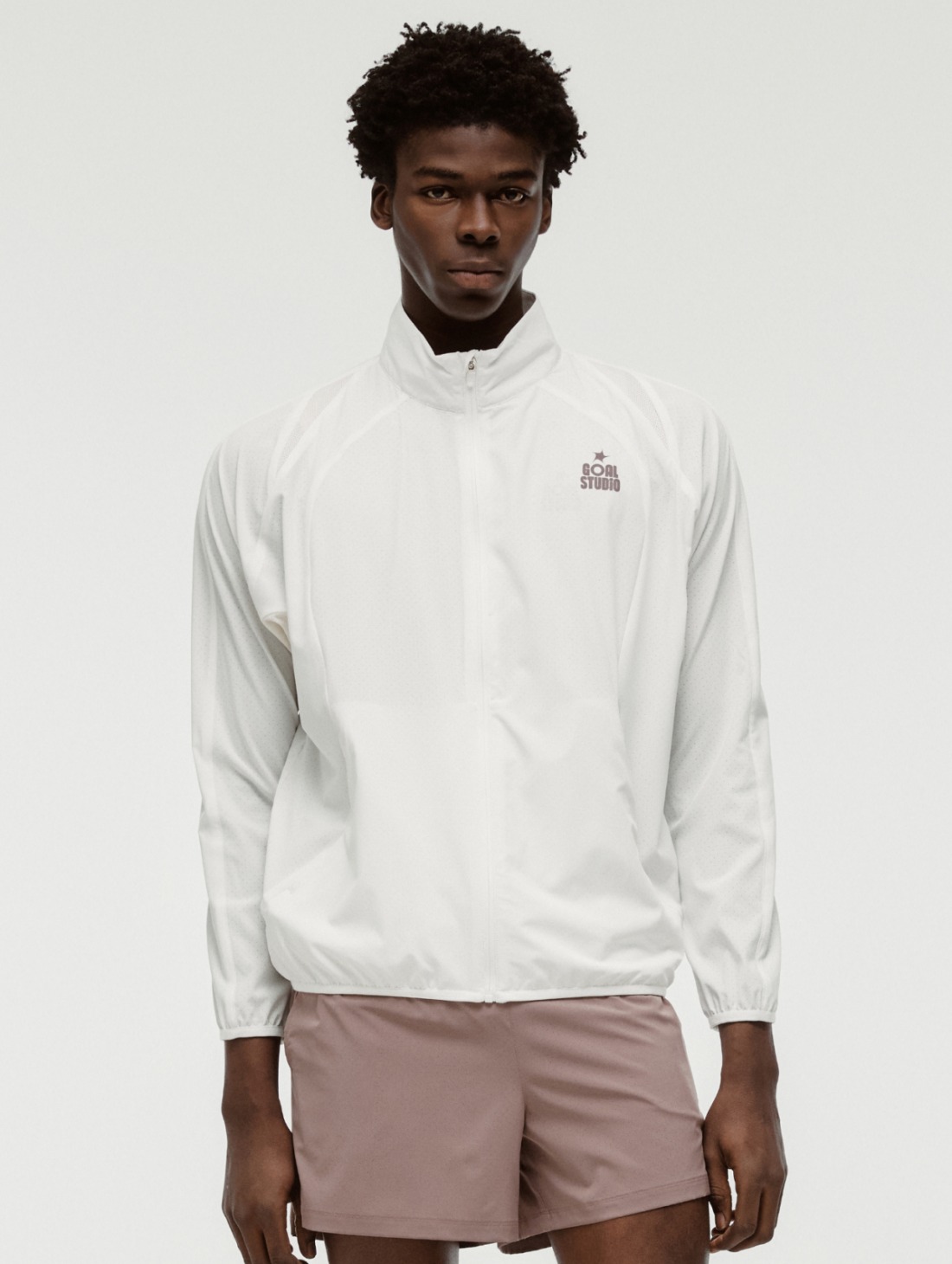SALE 10%] M`S PUNCHING LIGHT JACKET-OFF WHITE - GOALSTUDIO