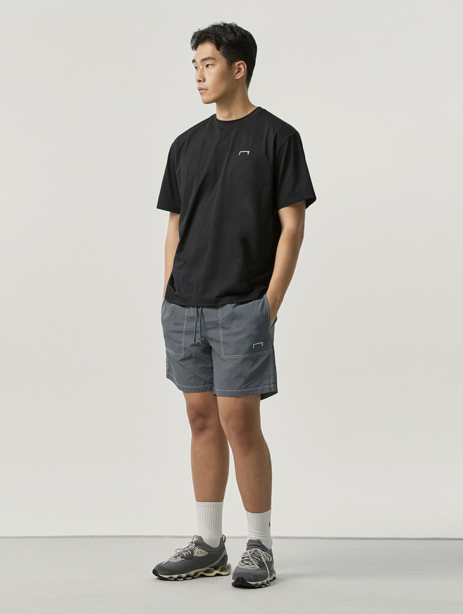 ★GOAL STUDIO★ MS AIR DRY TEENAVY G5MTS110#NV ESSENTIAL AIR DRY TEE-NAVY - GOALSTUDIO