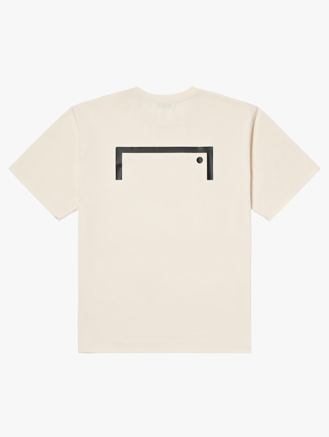 ★GOAL STUDIO★ ESSENTIAL AIR DRY TEEWHITE G4MTS102WT ESSENTIAL AIR DRY TEE-LIGHT BEIGE - GOALSTUDIO