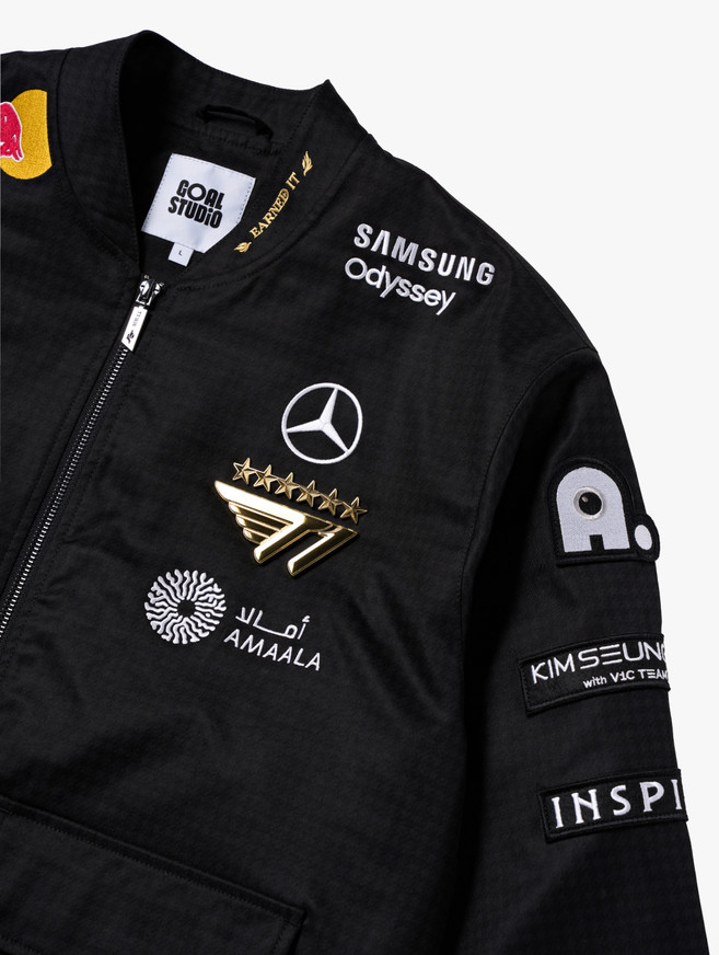 2025 T1 WORLD CHAMPIONS UNIFORM JACKET - GOALSTUDIO
