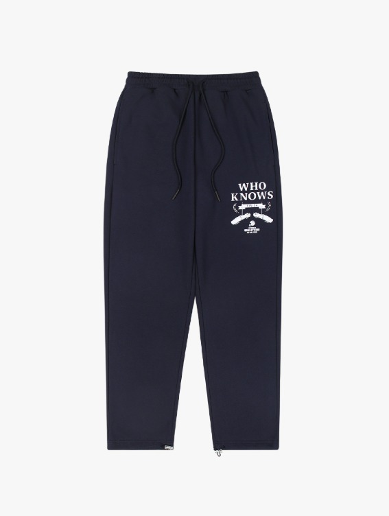 GOALSTUDIO WHO KNOWS BOBSLEIGH PANTS - NAVY