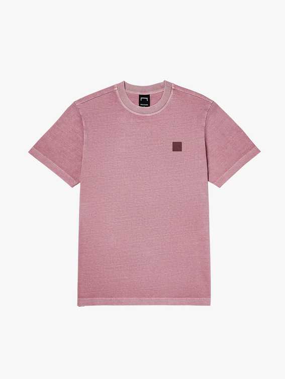 SIGNATURE PIGMENT DYED TEE-PINK