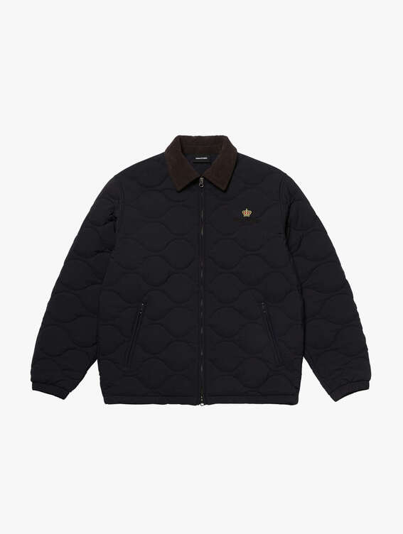 LONDON SERIES QUILTED JACKET-BLACK[20%]