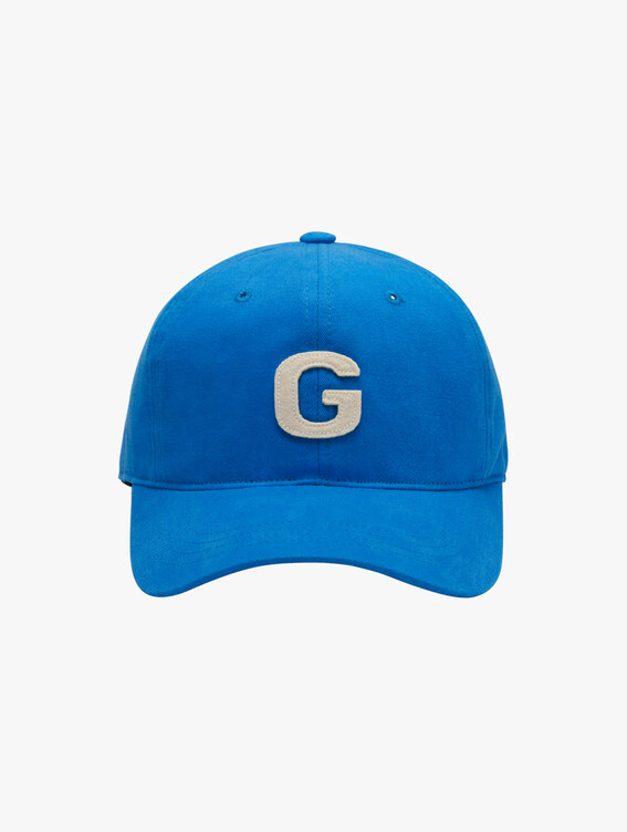 [신학기 20%] G LOGO PEACHSKIN CAP-OCEAN BLUE