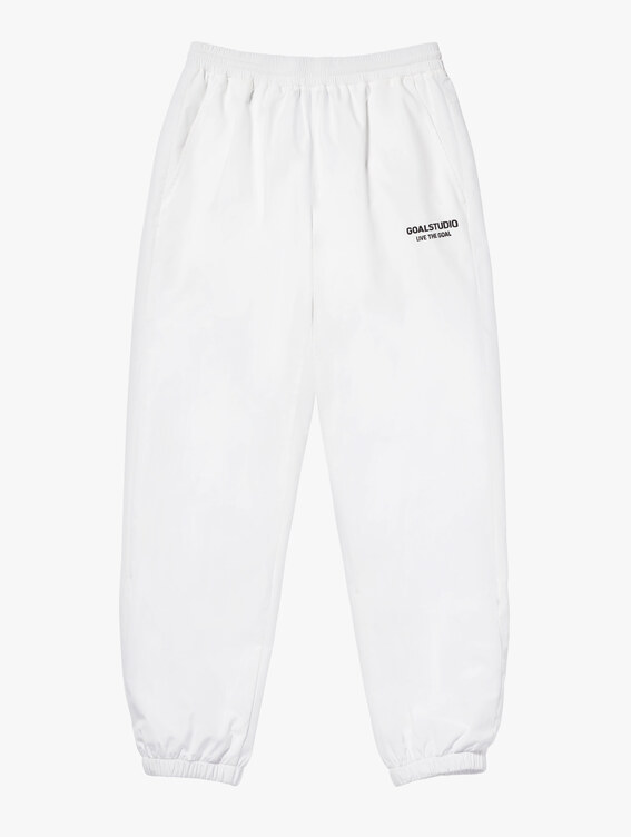 [SALE 20%] STRETCH WOVEN TRACK JOGGER-WHITE