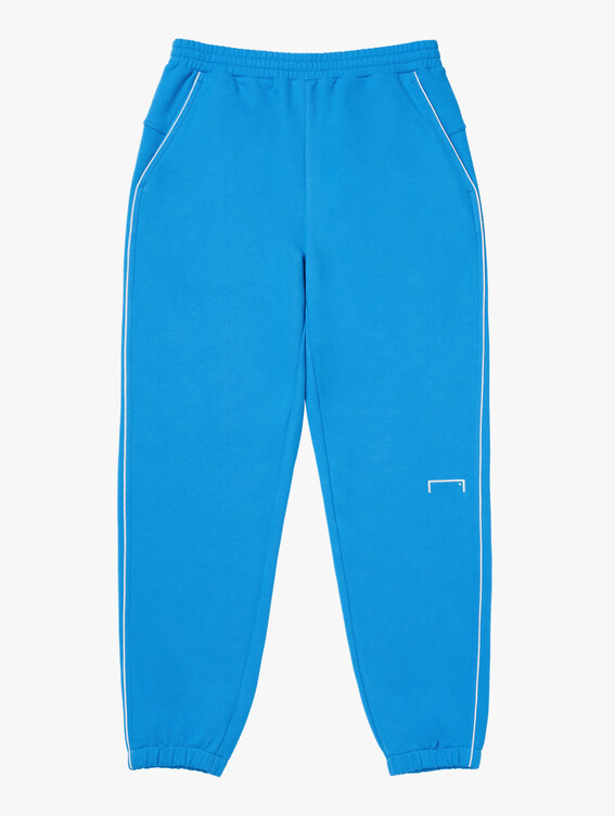 [MID SALE 50%] SMALL LOGO PIPING JOGGER-BLUE