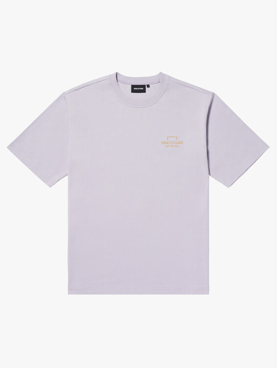 GOALSTUDIO ESSENTIAL BIG LOGO TEE-LAVENDER