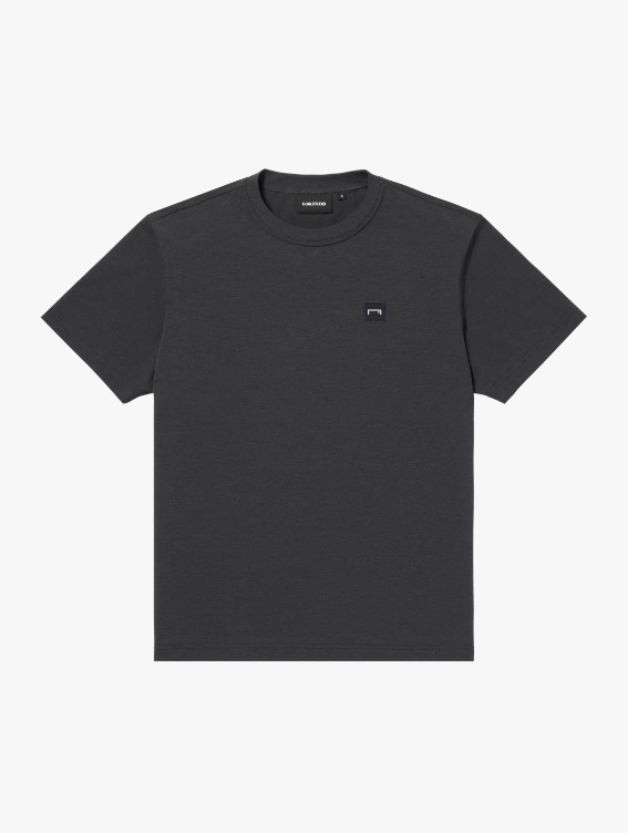 [SALE 20%] AIR DRY BIG LOGO TEE-CHARCOAL