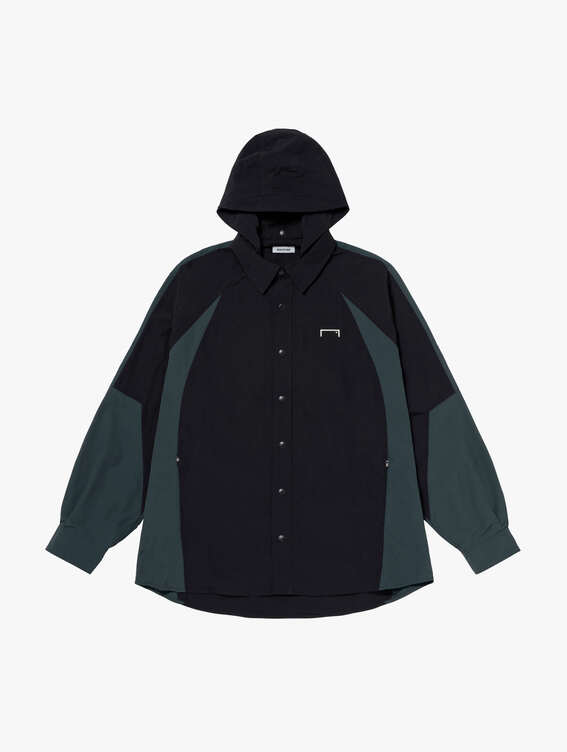 [SALE 30%] RIPSTOP OVERSIZED SHIRT JACKET-DARK GREEN