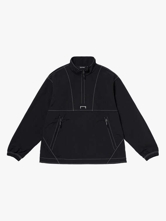 [MID SALE 10%] RIPSTOP LONG SLEEVE ANORAK-BLACK