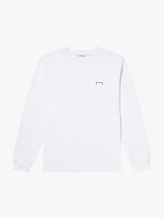 COMPLETE YOUR GOAL LONG SLEEVE TEE-WHITE