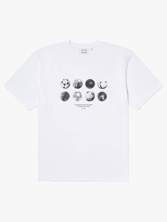 BALL ARCHIVE TEE-WHITE