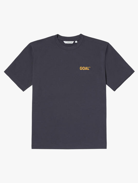 GOALSTUDIO AIR DRY GOAL PITCH TEE-CHARCOAL