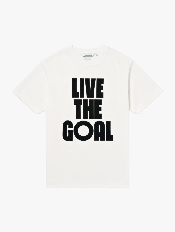 ★GOAL STUDIO★ ESSENTIAL SCRIPT TEEOFF WHITE G5MTS101OWT ALL - GOALSTUDIO