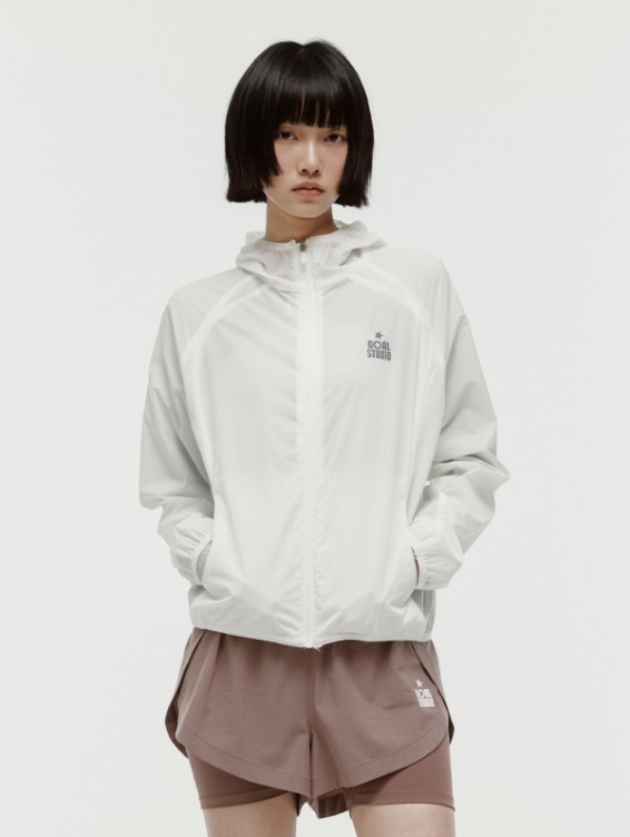 [PACE GOAL 10%] W`S ESSENTIAL SUPER LIGHT JACKET-OFF WHITE